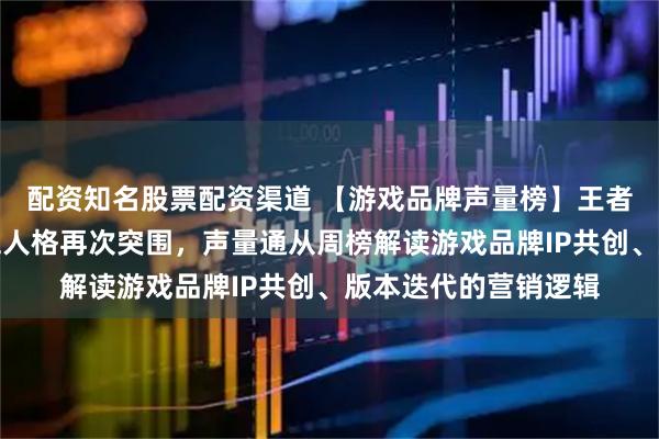 配资知名股票配资渠道 【游戏品牌声量榜】王者荣耀持续霸榜，第五人格再次突围，声量通从周榜解读游戏品牌IP共创、版本迭代的营销逻辑
